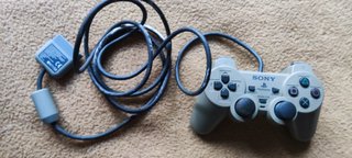 PlayStation 1 Plata con 4 mandos