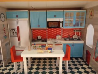 Casa de Muñecas Grande de Madera