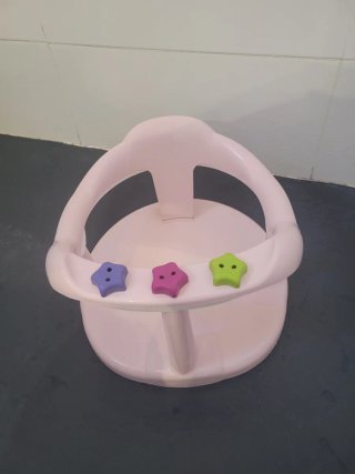 Silla de baño para bebé con estrellas