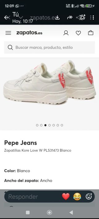 Zapatillas Pepe Jeans Kore Love W Blancas