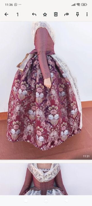 Traje de fallera