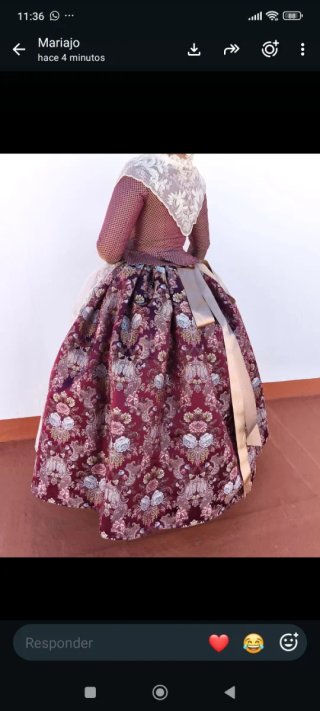 Traje de fallera