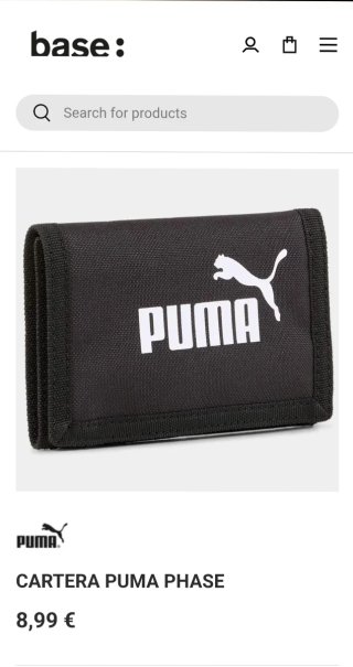 CARTERA BILLETERA PUMA PHASE NEGRA