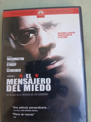El Mensajero del Miedo DVD