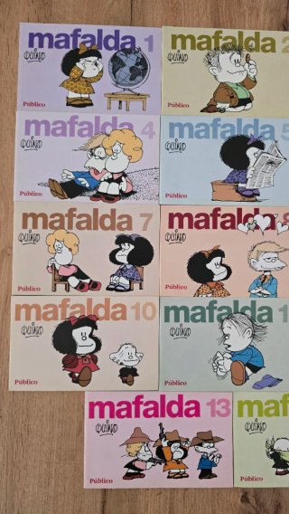 Colección completa comics Mafalda Quino