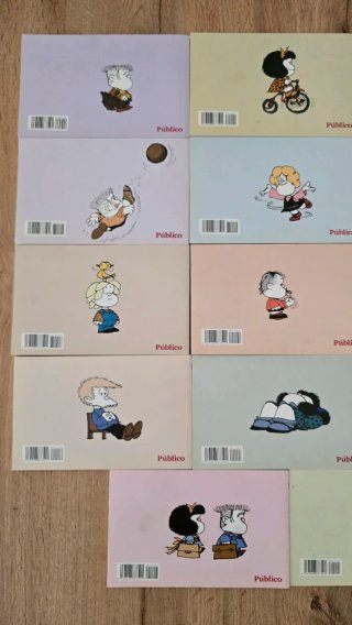 Colección completa comics Mafalda Quino