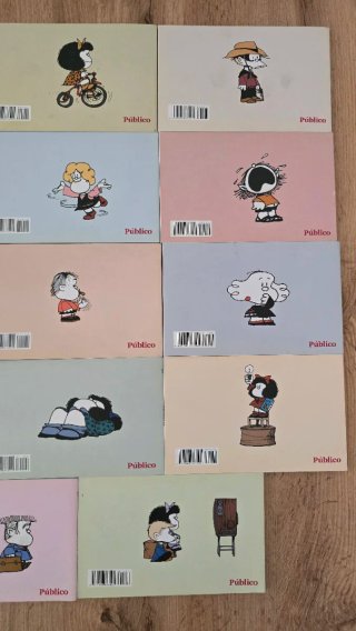 Colección completa comics Mafalda Quino