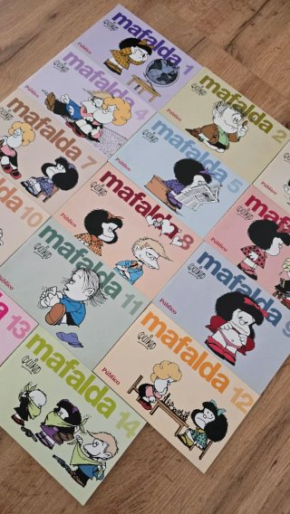 Colección completa comics Mafalda Quino