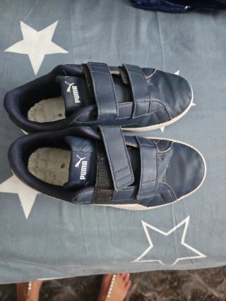 Zapatillas Puma Niño Azul Marino