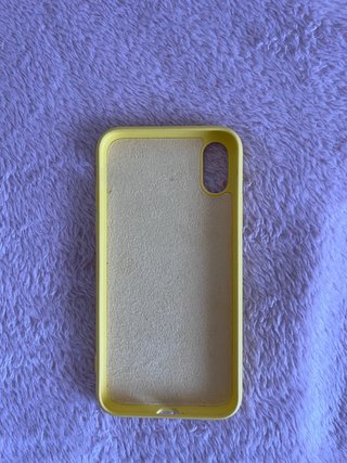 Funda iPhone X Amarilla La compre por shein