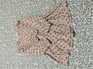 Vestido niña floral rosa