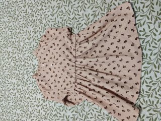 Vestido niña floral rosa