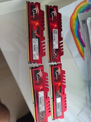 4 Módulos RAM G.Skill 32GB DDR3 1600