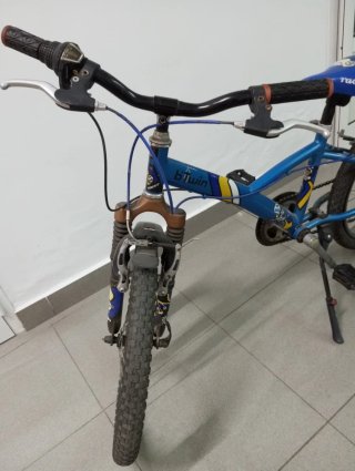 Bicicleta Infantil Btwin Azul