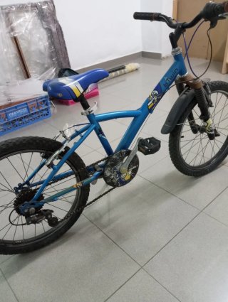 Bicicleta Infantil Btwin Azul