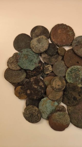Lote de 50 Monedas Romanas
