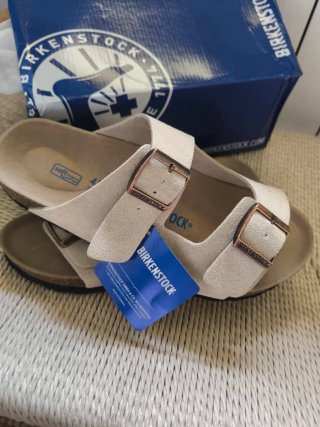 Sandalias Birkenstock Beige Talla 43