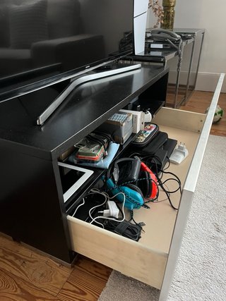Mueble de salón para television BoConcept wengue