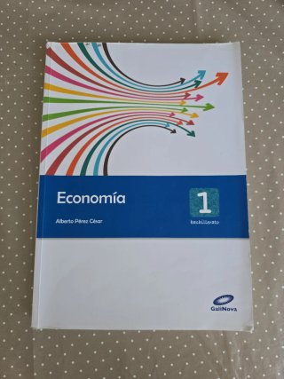 Economía, 1 Bachillerato
