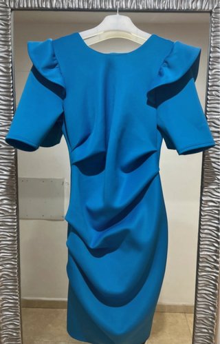 Vestido de cóctel azul