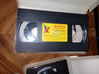 Lote de 5 Películas VHS de Dibujos Animados