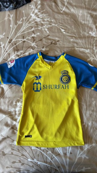 Camiseta Al Nassr Azul y Amarilla