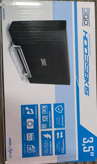Carcasa de Disco Duro 3GO 3.5