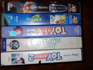 Lote 5 Películas VHS Dibujos Animados