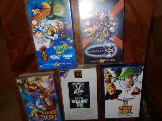 Lote 5 Películas VHS Dibujos Animados