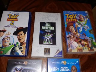 Lote 5 Películas VHS Dibujos Animados