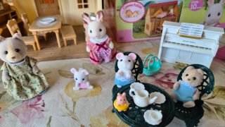 Lote Sylvanian Families Casa y Accesorios