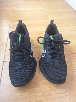 Nike Air Max Zapatillas Negras y Verdes