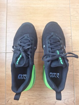 Nike Air Max Zapatillas Negras y Verdes