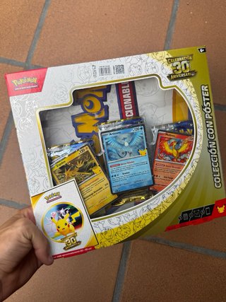 Set 3 Cajas Pokémon 30 Aniversario