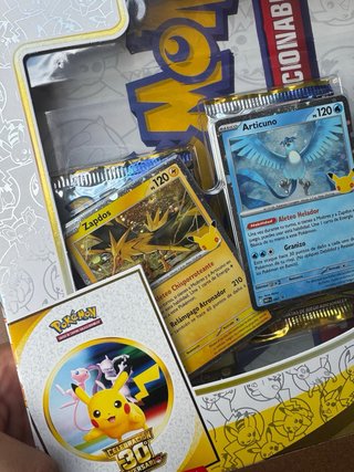 Set 3 Cajas Pokémon 30 Aniversario