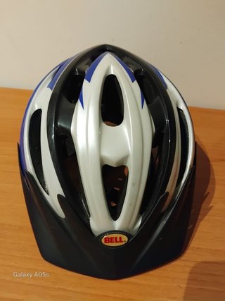 Casco de Bicicleta Bell Azul y Blanco
