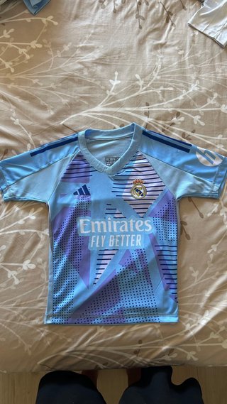 Camiseta Adidas Real Madrid Azul/Morada