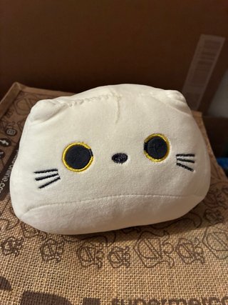 Peluche gato blanco