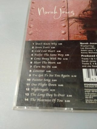 CD NORAH JONES - Come Away With Me