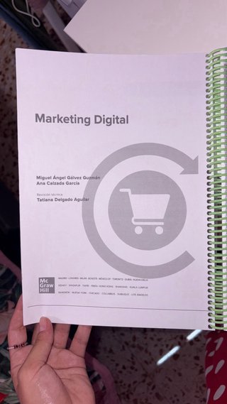 Libro grado superior marketing digital