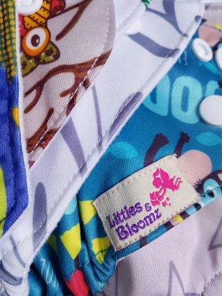 Pañales de tela para bebé con estampados
