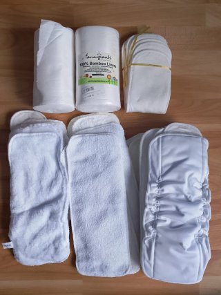 Pañales de tela para bebé con estampados