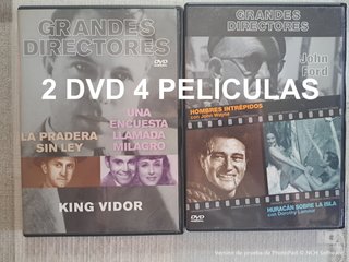 DVD 6 X 10 €  GRANDES DIRECTORES 2 DVD