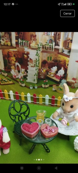 Sylvanian Families set de enamorados.