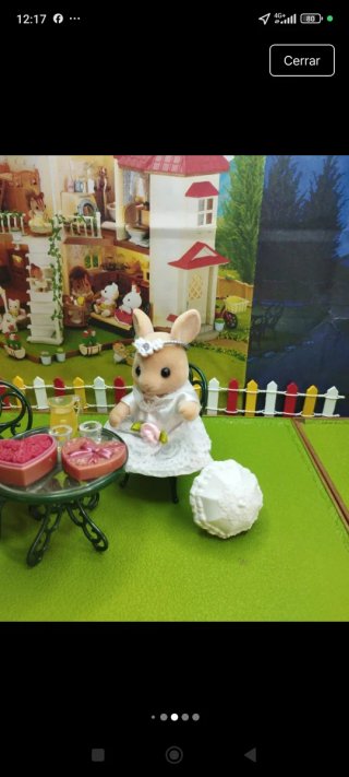 Sylvanian Families set de enamorados.