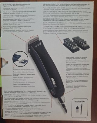 Máquina Cortapelo para Perros Moser Max45