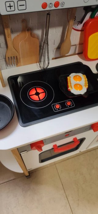 Cocina de juguete completa con accesorios