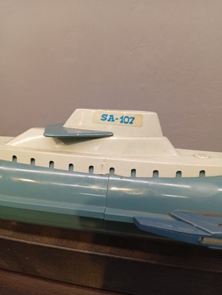 SUBMARINO RANETTA SA-107 JUGUETE MARCA ESPAÑOLA.