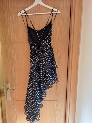 Vestido Zara viral lunares nuevo a etiqueta