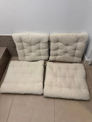 4 Cojines para silla exterior KUDDARNA Ikea